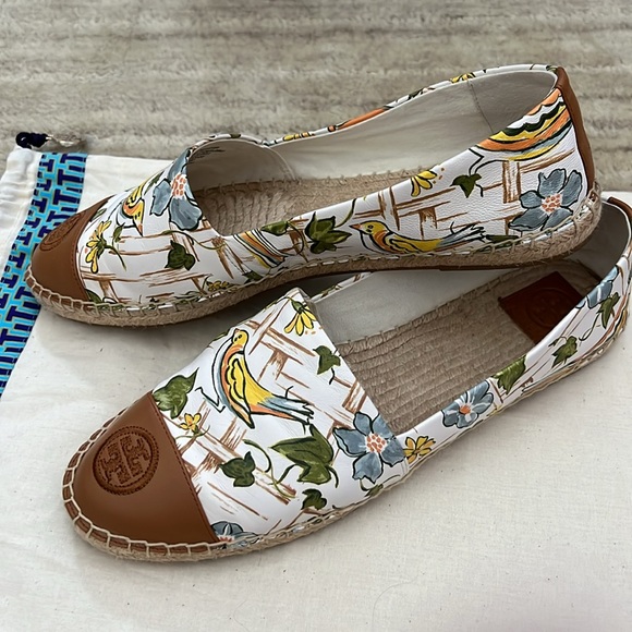 Tory Burch Leather Espadrilles - Picture 3 of 5